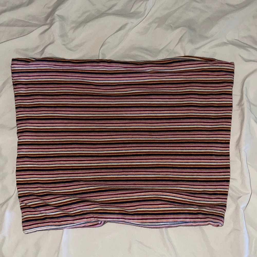 Brandy Melville Striped Crop Top